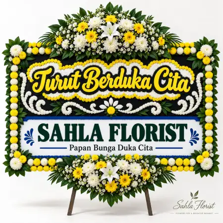Papan Bunga Duka Sawojajar